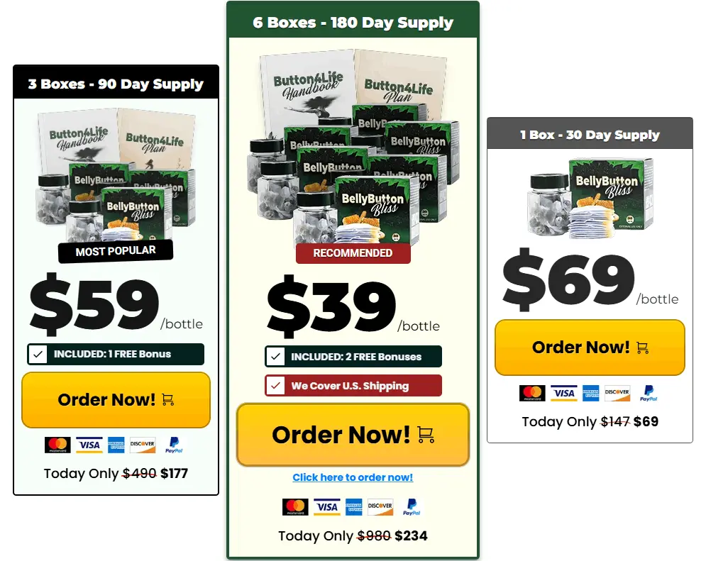 belly button bliss price